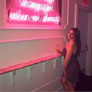 Black & silver sparkly midi dress